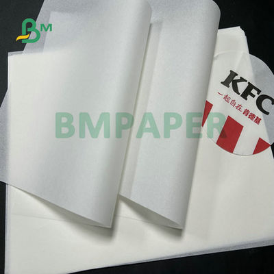 30 gram 50 gram gebleekt 100% vetvrij papier voor Hamburg, ingepakt 11 x 17 inch