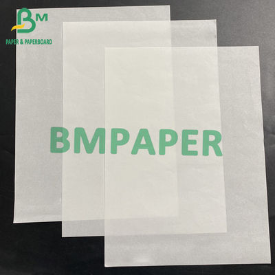 50 g vetvrij papier Voedingswaardig Afdrukbaar Wit Burger Wrapper Sandwich Verpakking