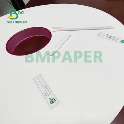28 gram wit papier voor verpakkingsstromen 30 mm 35 mm milieuvriendelijk