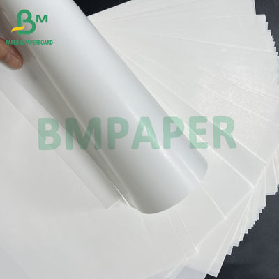 Glanzend 65 gram wit waterdicht aan één zijde bekleed natpapier