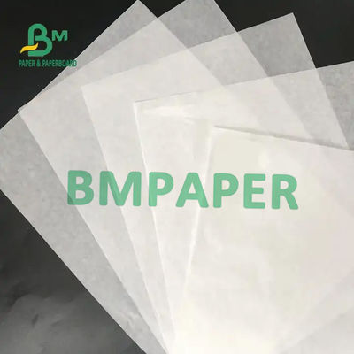 Witte kraftpapier met eenzijdige glans van levensmiddelenkwaliteit Mg Kraftverpakkingspapier 30 g 35 g 40 g 45 g 50 g
