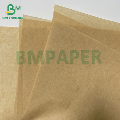 35 gsm 40 gsm Bruin olie- en vetbestendige verpakkingspapier