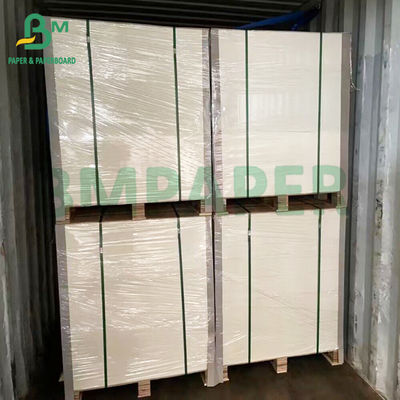 Nieuwe houtpulp ongecoat offsetpapier mat absorberend pulpboard drinkcoasters / beermats 1mm 2mm