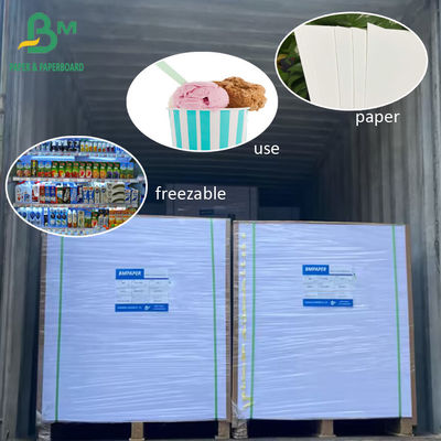 275 g 300 g Ployboard Bevroren papier voor koud drankje IJsbeker Schotel Food Packge Doos