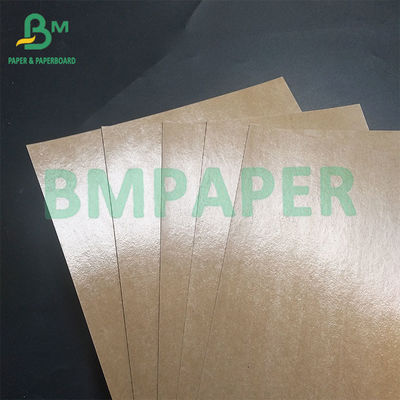 Hoge kwaliteit en hoge stijfheid PE-coating Bruin Kraftpapier