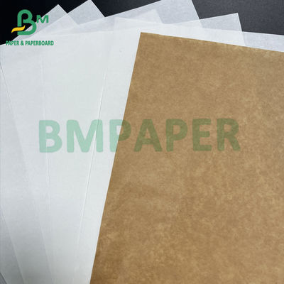 40 gsm + 10 gsm PE Wit Ongebleekt Bruin Suiker Verpakkingspapier Slachtpapierrol