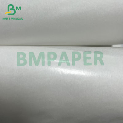 45 gsm + 10 gsm Eenzijdig glanzend PE-gecoat wit burgerverpakkingspapier Slachtpapier