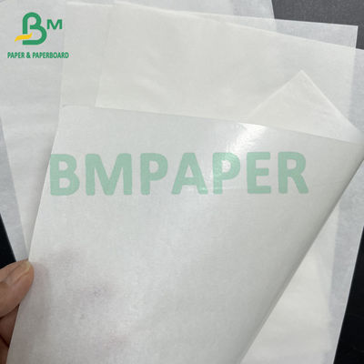 45 gsm + 10 gsm Eenzijdig glanzend PE-gecoat wit burgerverpakkingspapier Slachtpapier