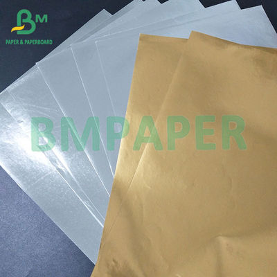 Vochtbestendig en waterdicht Zilver gealuminiseerd natte sterkte gemetalliseerd papier Voor het afdrukken van bieretiketten