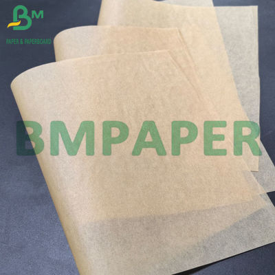 35 gsm enkelzijdig glanzend MG Gouden Bruin Gribd Kraftpapierrol Voor Verpakking