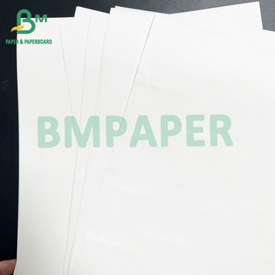 80gm Goed drukstabiliteit Wit gebleekt kraftpapier voor voedselverpakking