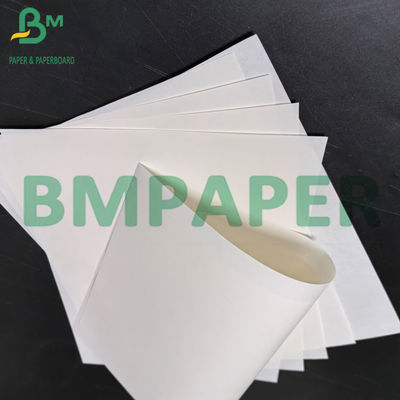 Industriële graad 50# Wit gebleekt kraftpapier breed jumbo rollen 48' ambachtelijk papier