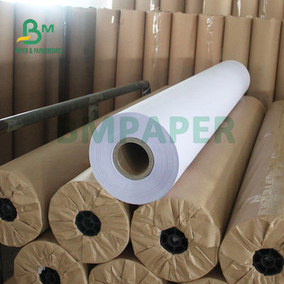 45 gm 60 gm ongecoat plotterpapier voor snijmachine 165 cm 190 cm x 250 m