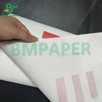 Recyclebaar waterdicht wit oliedicht papier voor gebakken voedsel