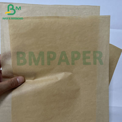 Voedselzakpapier 32gm 40gm Uitstekend oliebeschermend Kraftpapier