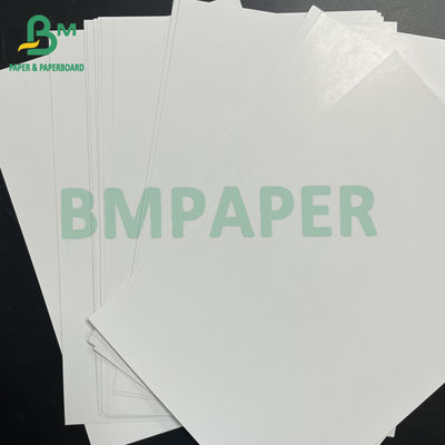 Recyclebaar wit dubbelzijdig gecoat glanzend C2S kunstpapier