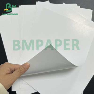 Recyclebaar wit dubbelzijdig gecoat glanzend C2S kunstpapier