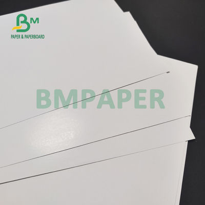 80# 100# C2S Glanzend wit bedekt tekstpapier voor deurhangers 24' x 36'
