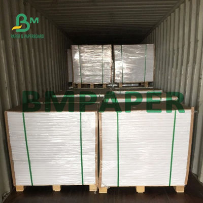 40g 45g 50g Glanzend Bamboe Pulp Bruin MG Kraft Papier Voor Draagtas