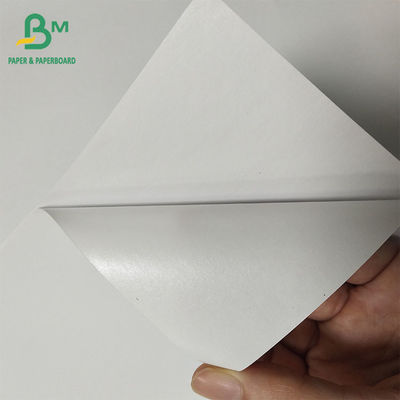 80GSM Wit enkel glanzend eenzijdig bedekt etiketpapier voor verpakkingsetiketten