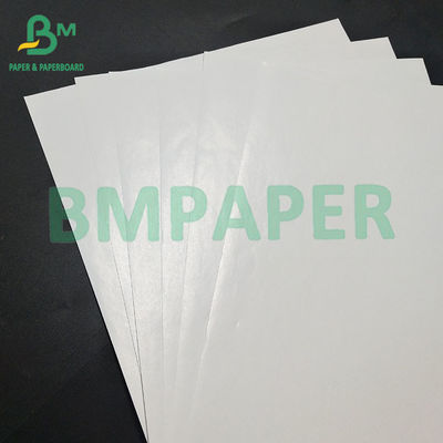80GSM Wit enkel glanzend eenzijdig bedekt etiketpapier voor verpakkingsetiketten