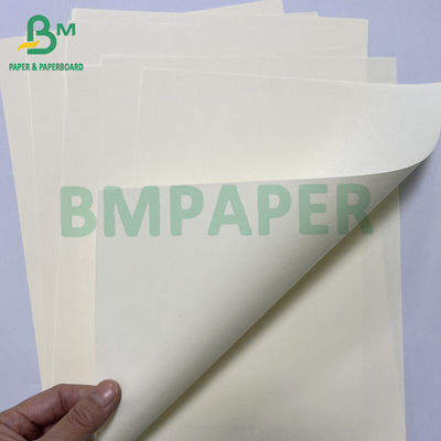 24 lb 32 lb Bond Paper 34&quot; ongecoat Cream Woodgrain Jumbo Paper