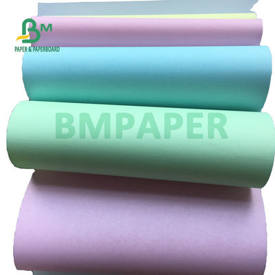 55 gr Office Computer Bill Printer Carbonless Paper 640 x 900 mm Blauw beeld