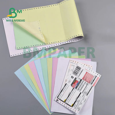55 gr Office Computer Bill Printer Carbonless Paper 640 x 900 mm Blauw beeld