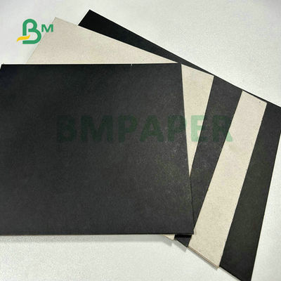 61 X 86 cm Fotoalbumpagina's 1,5 mm 2 mm 3 mm 1 zijde Zwart Boekenbindbord Met Achterkant Grijzige Geschenkdoos