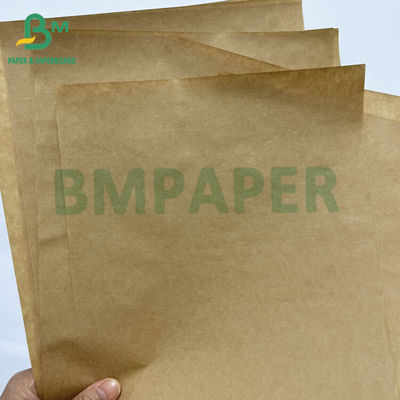 70 gm. Uitstekend uitbreidbaar bruin Carrie-tas papier.