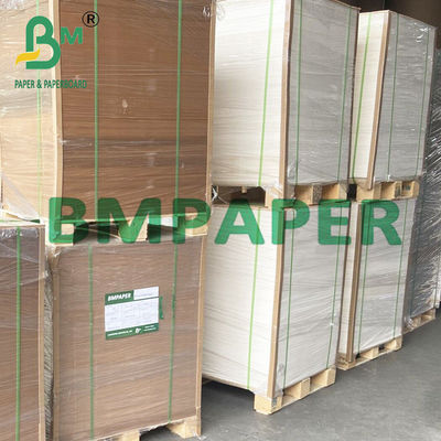 Bruin kraftpapier PE-gelamineerd kartonnen dienblad voor voedselcontainers
