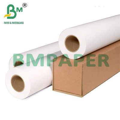 24&quot; 36&quot; X 500ft 80g Plotter Paper Roll 2&quot; Core Voor Inkjet Printers