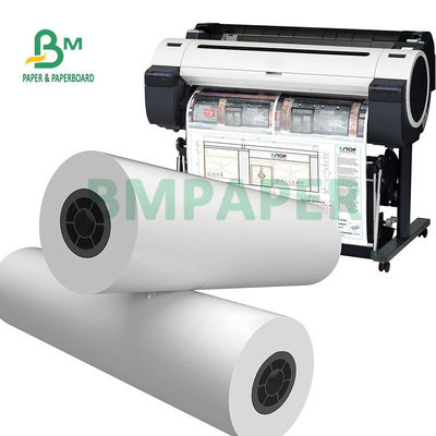 Widerformaat CAD Inkjet Rollen 20lb Bond Paper voor Engineering Drawing 24' X 150'