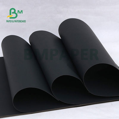 Zwart kraftpapier van 400 gram voor fotoraam 70 x 100 cm vouwbestendige