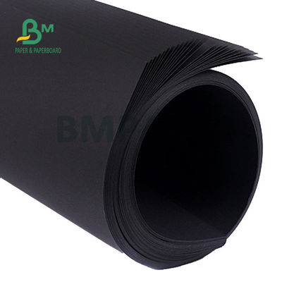 Zwart kraftpapier van 400 gram voor fotoraam 70 x 100 cm vouwbestendige