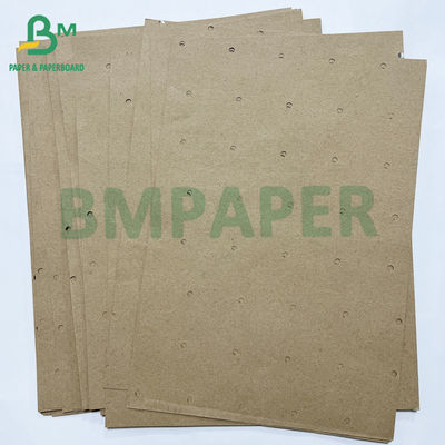 70 gram gerecycleerd rond gat perforerend onderlaag kraftpapier voor kledingfabriek