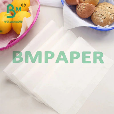 15 x 15 inch wit composteerbaar broodjespapier voor Delis