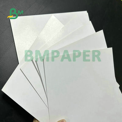8.5 x 17 inch 93% Hoog wit Eco-vriendelijk Offset Printing Dubbelzijdig Gecoat Glanzend Kunstpapier Voor Brochures