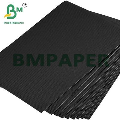 120 g + 120 g 2-Ply F gegolfd kartonpapier voor verpakking Zwarte kleur