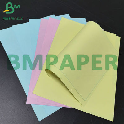 60 gm 70 gm continu koolstofloos papier in verschillende kleuren van NCR-drukwerk