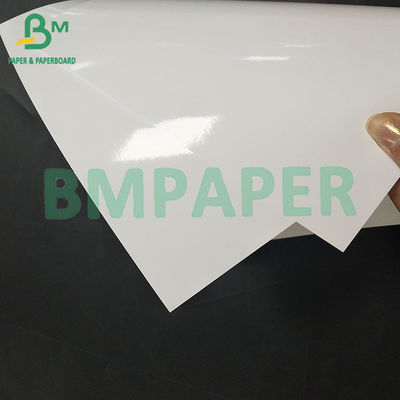 24&quot; 36&quot; dubbelzijdig gecoat fotografisch papier voor inkjetprinters hoog glanzend 120 160gsm