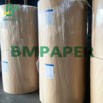 Bruin rollen verpakking High Strength uitbreidbaar papier voor chemische zak 50-120gsm