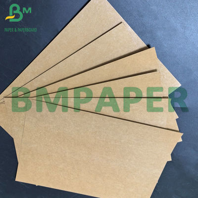 300 g+15 g PE eenzijdig gecoat oliebestendige bruin kraftpapier voor verpakking