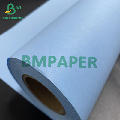 Blauw Plotter Paper Roll Dubbelzijdig Blauwdrukpapier Op maat Breedte 50m 100m 150m Lengte