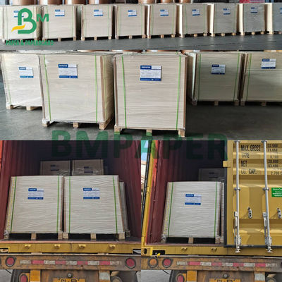PE-gecoat bevroren papier van levensmiddelenkwaliteit Eco-vriendelijk vis en zeevruchten koudverpakkingspapier 275g + 15g PE