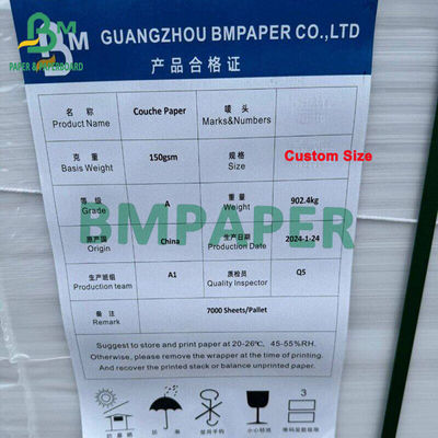 150 gram 250 gram Sofapapier In 67/87 Format Kunstpapier Grote vellen Offset Print Calendar Magazine Papier