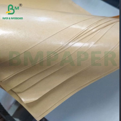 Bruin Kraft Silicone Gecoat Papier Vrijgegeven Kraft Papier 80gm Voor Etiketten