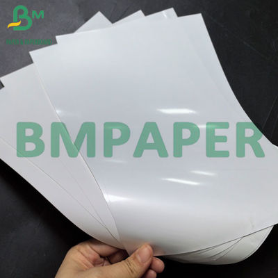 220 gm top gecoat thermisch synthetisch papier met warmsmeltend thermisch PP rollen papier