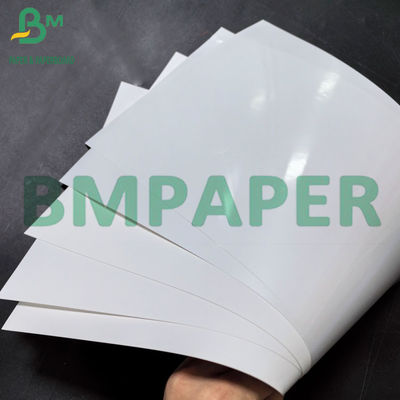 220 gm top gecoat thermisch synthetisch papier met warmsmeltend thermisch PP rollen papier