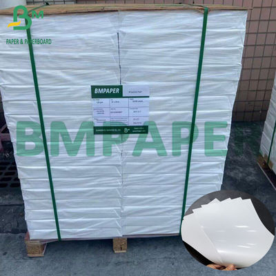 220 gm top gecoat thermisch synthetisch papier met warmsmeltend thermisch PP rollen papier